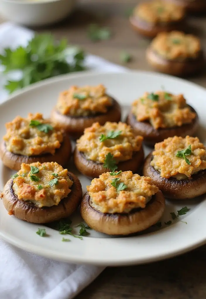 28 Appetizer Recipes for a Pizza Party Everyone Will Remember 39 28 Appetizer Recipes for a Pizza Party Everyone Will Remember - 7. Stuffed Mushrooms