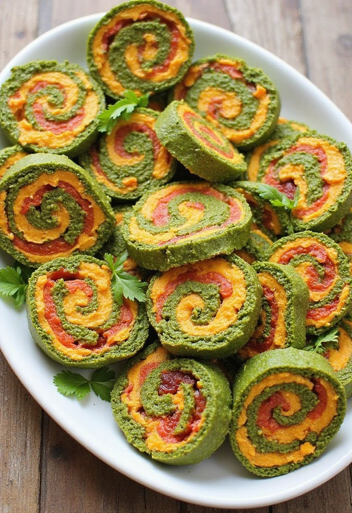 28 Appetizer Recipes for a Pizza Party Everyone Will Remember 46 28 Appetizer Recipes for a Pizza Party Everyone Will Remember - 8. Pesto Pinwheels