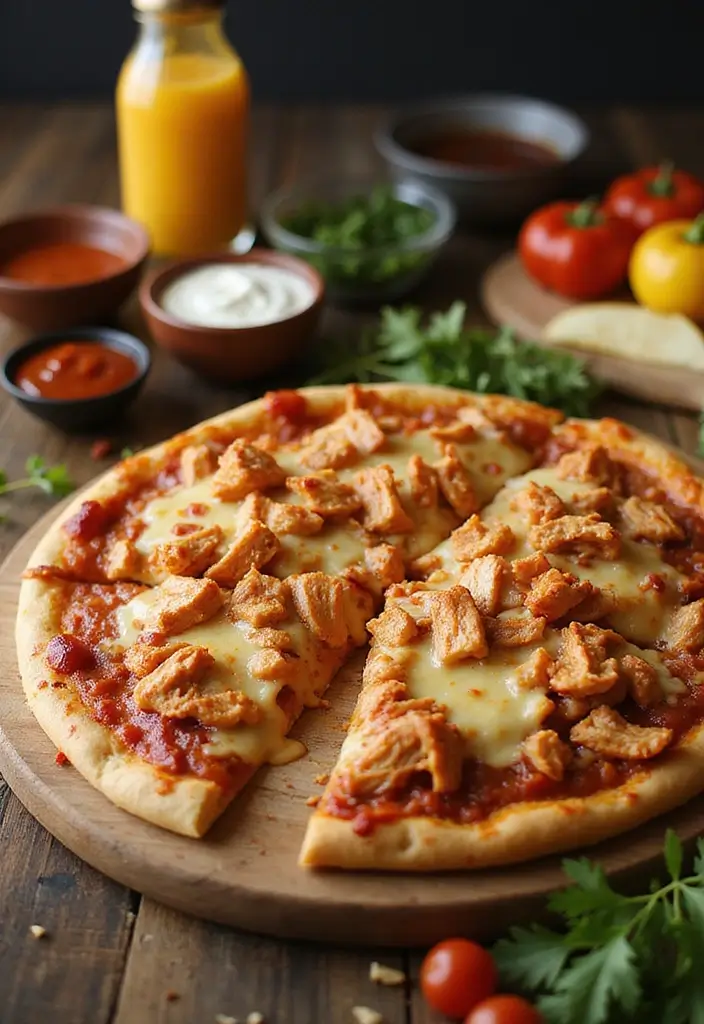 28 Easy Pizza Foldover Recipes You’ll Make Again and Again 13 28 Easy Pizza Foldover Recipes You’ll Make Again and Again - 3. BBQ Chicken Pizza Foldover