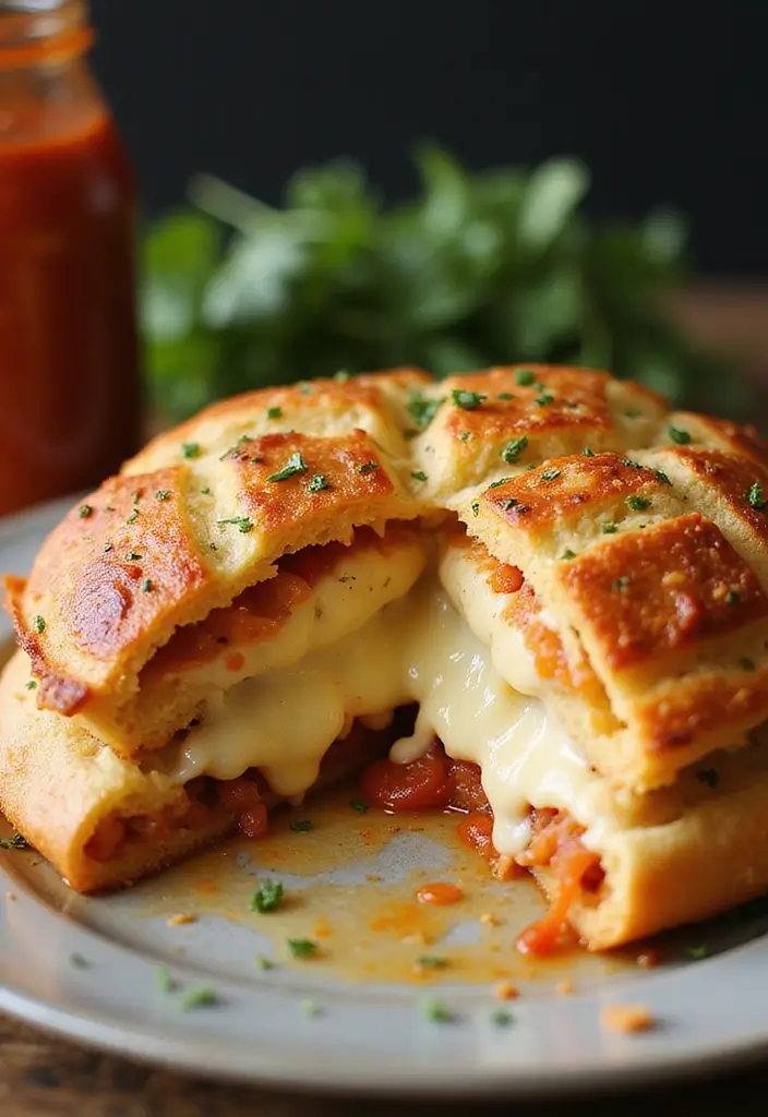 28 Easy Pizza Foldover Recipes You’ll Make Again and Again 27 28 Easy Pizza Foldover Recipes You’ll Make Again and Again - 5. Four Cheese Foldover