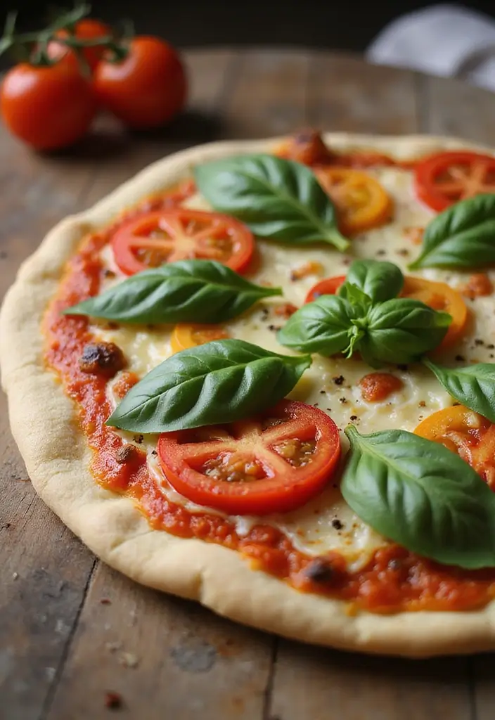 28 Healthy Pizza Party Recipes for Guilt-Free Fun - 1. Cauliflower Crust Margherita Pizza