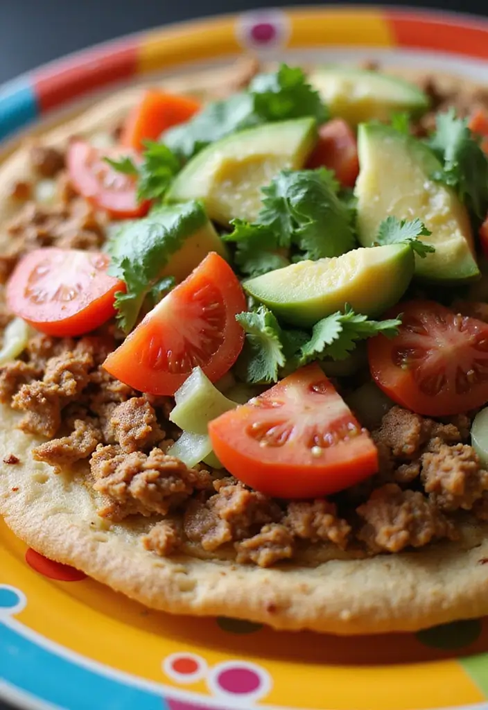 28 Healthy Pizza Party Recipes for Guilt-Free Fun - 17. Taco Pizza with Ground Turkey
