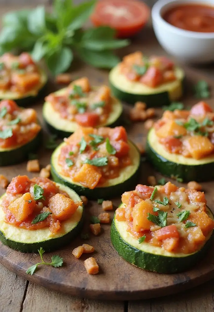 28 Healthy Pizza Party Recipes for Guilt-Free Fun - 2. Zucchini Pizza Bites