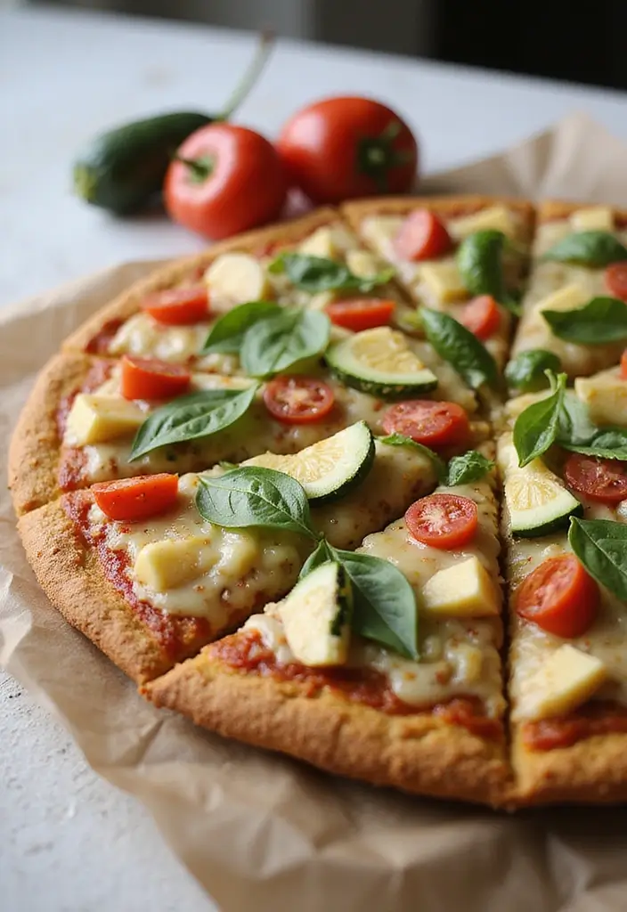 28 Healthy Pizza Party Recipes for Guilt-Free Fun - 3. Quinoa Crust Pizza