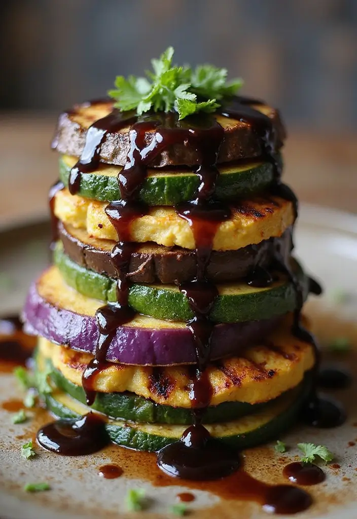 28 Ooni Recipes Not Pizza but Just as Delicious 92 28 Ooni Recipes Not Pizza but Just as Delicious - 16. Grilled Zucchini and Eggplant Stack