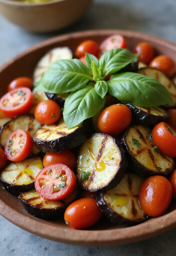 28 Ooni Recipes Not Pizza but Just as Delicious 123 28 Ooni Recipes Not Pizza but Just as Delicious - 21. Grilled Eggplant and Tomato Salad