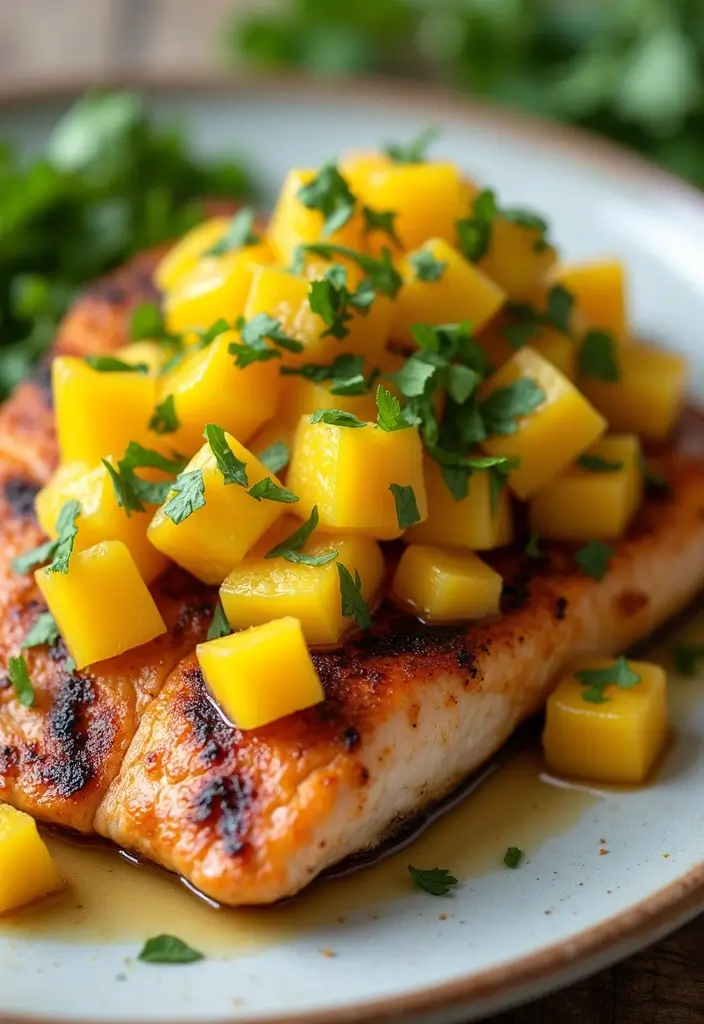 28 Ooni Recipes Not Pizza but Just as Delicious 142 28 Ooni Recipes Not Pizza but Just as Delicious - 24. Grilled Fish with Mango Salsa