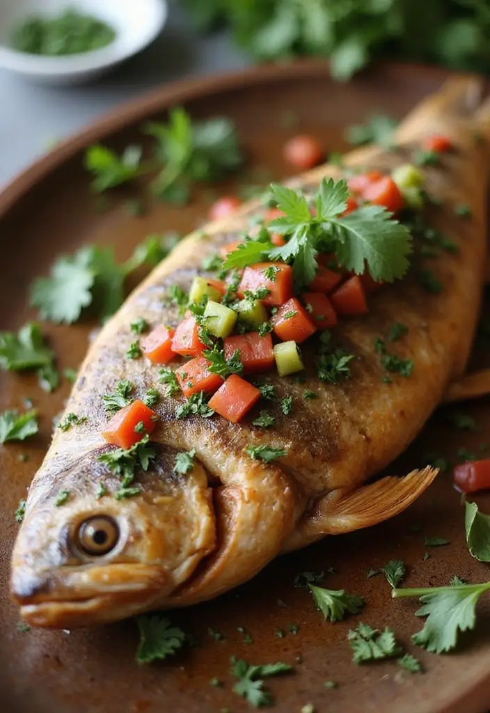 28 Ooni Recipes Not Pizza but Just as Delicious 159 28 Ooni Recipes Not Pizza but Just as Delicious - 27. Grilled Whole Fish with Herb Salsa