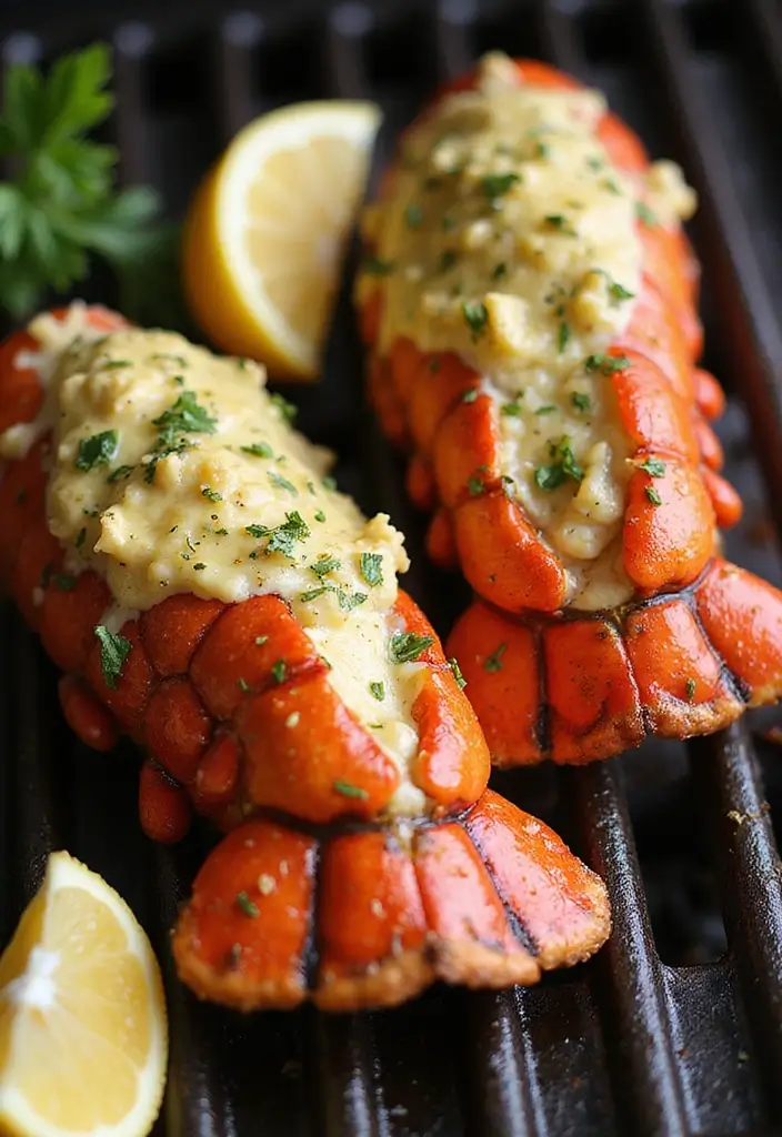 28 Ooni Recipes Not Pizza but Just as Delicious 18 28 Ooni Recipes Not Pizza but Just as Delicious - 4. Garlic Butter Grilled Lobster Tails
