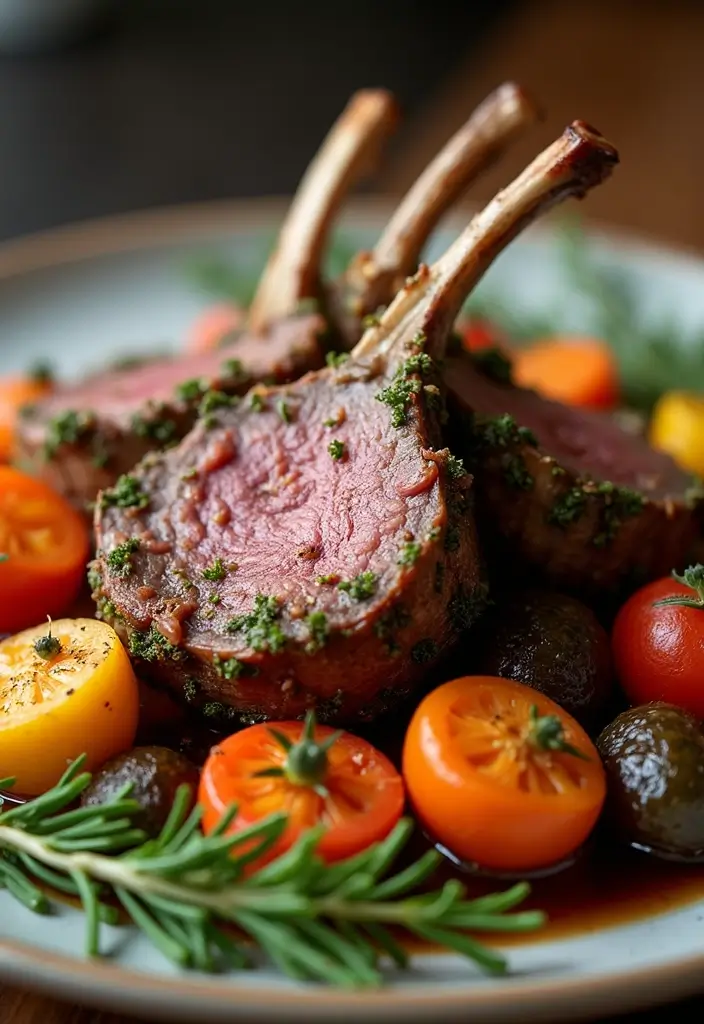 28 Ooni Recipes Not Pizza but Just as Delicious 23 28 Ooni Recipes Not Pizza but Just as Delicious - 5. Herb-Crusted Rack of Lamb
