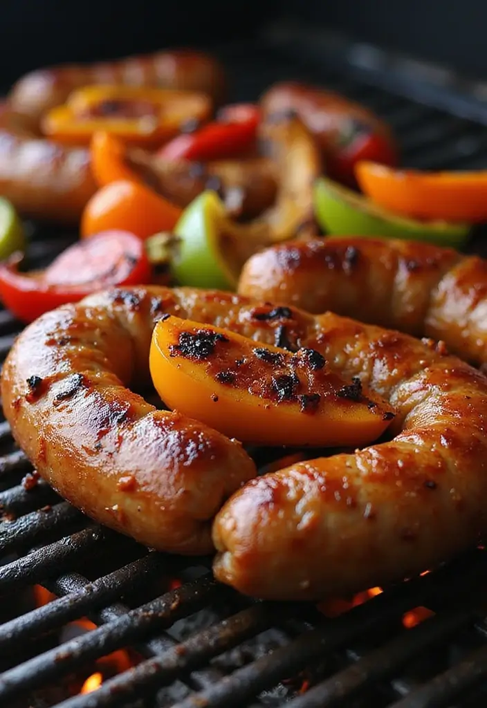 28 Ooni Recipes Not Pizza but Just as Delicious 30 28 Ooni Recipes Not Pizza but Just as Delicious - 6. Spicy Grilled Sausages with Peppers