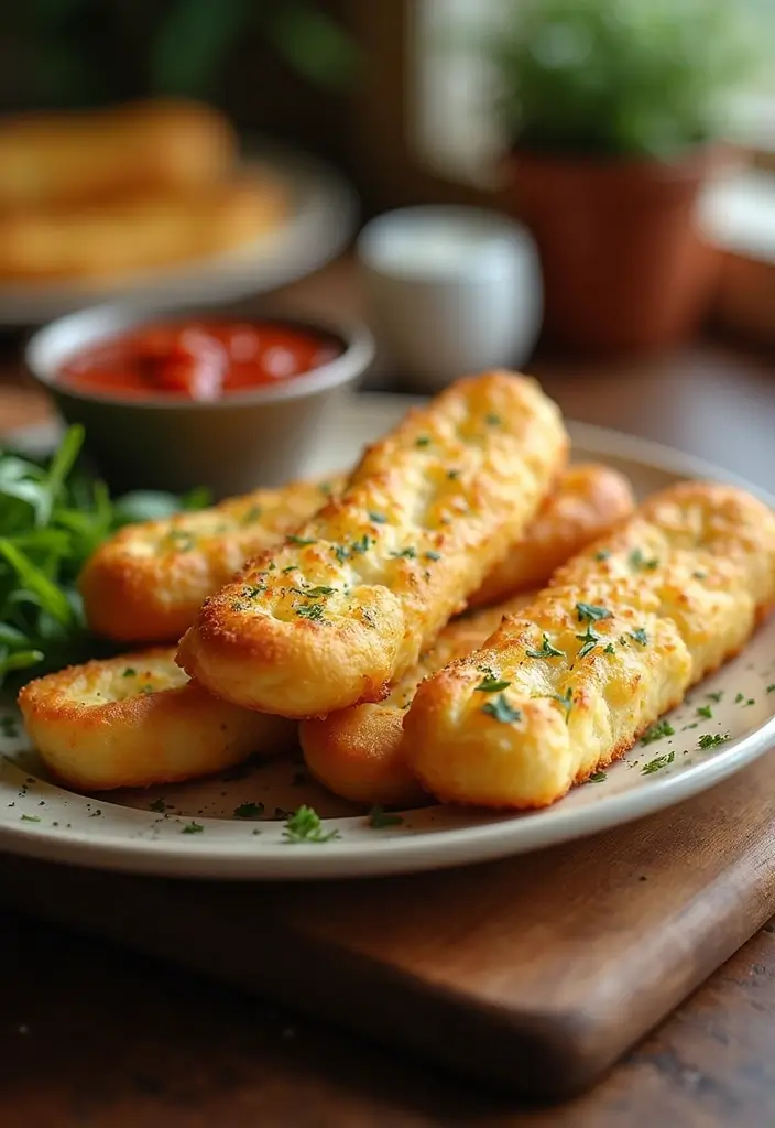 29 Recipes Using Pizza Dough for Easy and Tasty Dinners 105 29 Recipes Using Pizza Dough for Easy and Tasty Dinners - 17. Garlic Breadsticks
