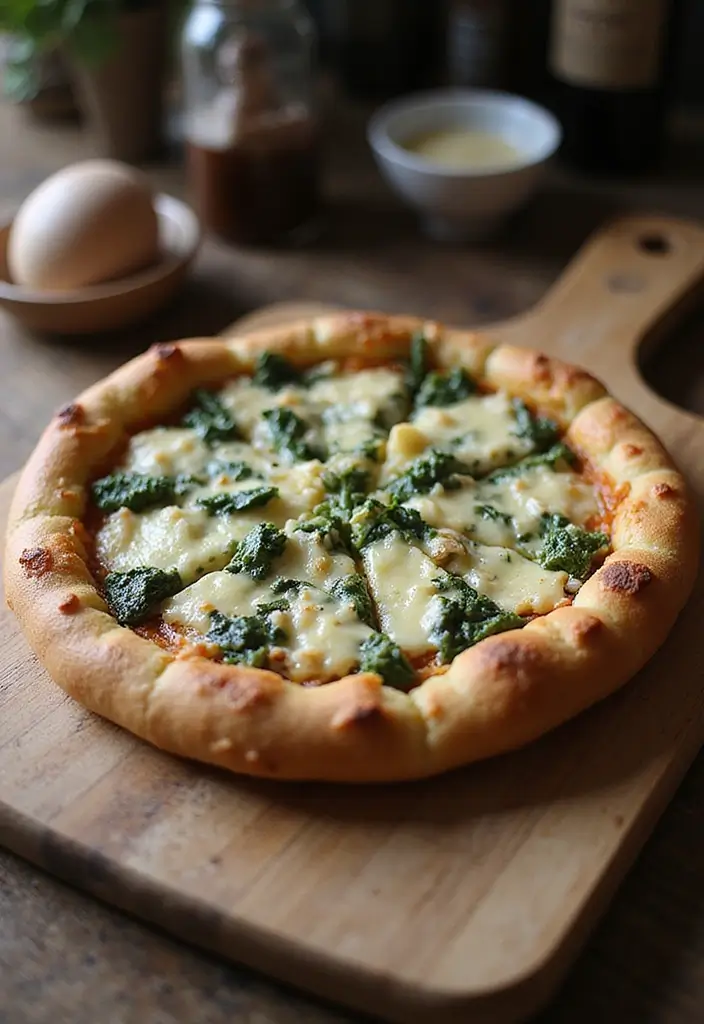 29 Recipes Using Pizza Dough for Easy and Tasty Dinners 136 29 Recipes Using Pizza Dough for Easy and Tasty Dinners - 22. Creamy Spinach and Artichoke Pizza
