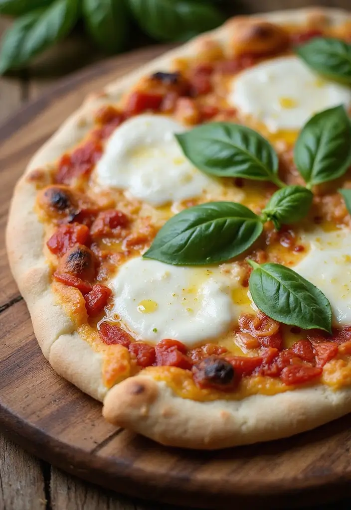 29 Vegan Flatbread Pizza Recipes That Everyone Can Enjoy 1 29 Vegan Flatbread Pizza Recipes That Everyone Can Enjoy - 1. Margherita Flatbread Pizza