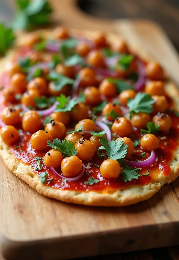 29 Vegan Flatbread Pizza Recipes That Everyone Can Enjoy 15 29 Vegan Flatbread Pizza Recipes That Everyone Can Enjoy - 3. BBQ Chickpea Flatbread Pizza