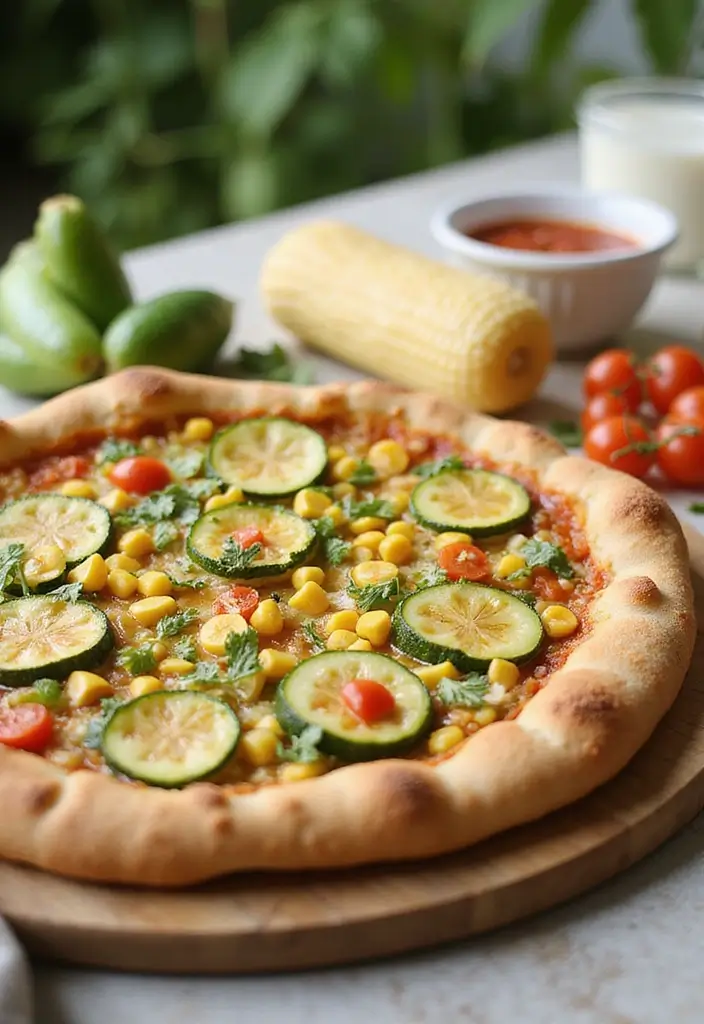 30 Big Horn Pizza Oven Recipes for Authentic Flavor at Home 156 30 Big Horn Pizza Oven Recipes for Authentic Flavor at Home - 24. Zucchini and Corn Pizza