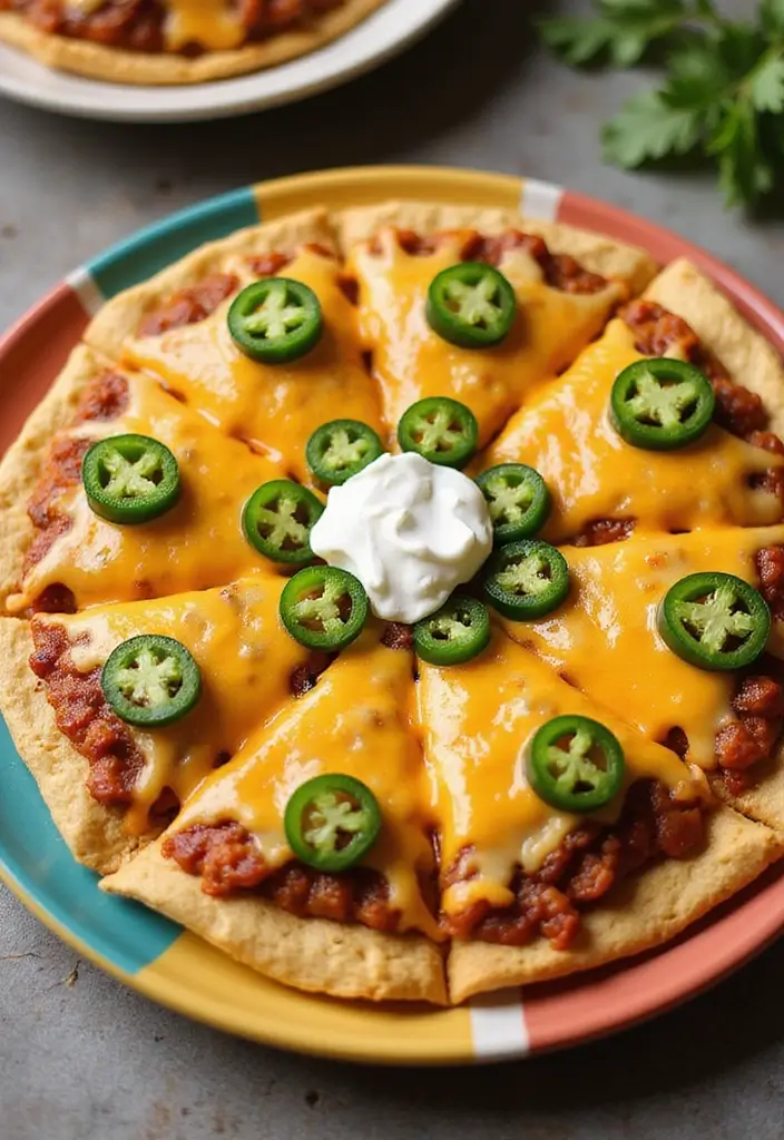 30 Corn Tortilla Pizza Recipes for a Crispy Twist 84 30 Corn Tortilla Pizza Recipes for a Crispy Twist - 14. Chili Cheese Corn Tortilla Pizza