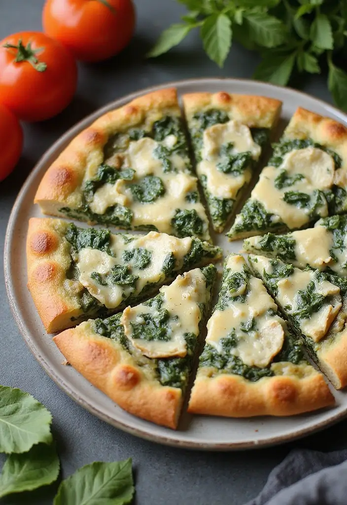 30 Creative Pizza Recipe Ideas You Haven’t Tried Yet 93 30 Creative Pizza Recipe Ideas You Haven’t Tried Yet - 15. Spinach and Artichoke Pizza