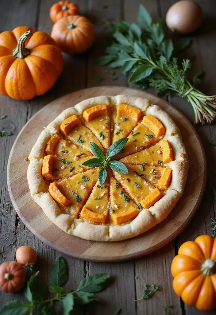 30 Creative Pizza Recipe Ideas You Haven’t Tried Yet 107 30 Creative Pizza Recipe Ideas You Haven’t Tried Yet - 17. Pumpkin and Sage Pizza