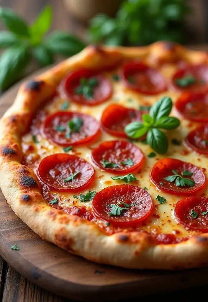 30 Creative Pizza Recipe Ideas You Haven’t Tried Yet 129 30 Creative Pizza Recipe Ideas You Haven’t Tried Yet - 21. Vegan Pepperoni Pizza