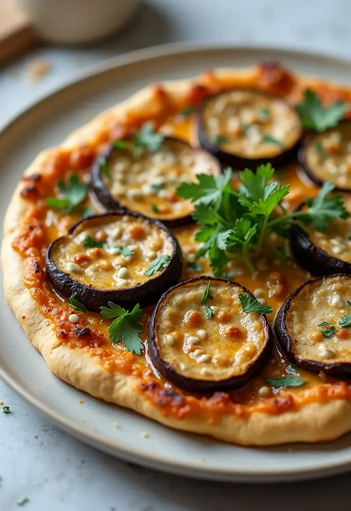 30 Creative Pizza Recipe Ideas You Haven’t Tried Yet 141 30 Creative Pizza Recipe Ideas You Haven’t Tried Yet - 23. Eggplant and Tahini Pizza