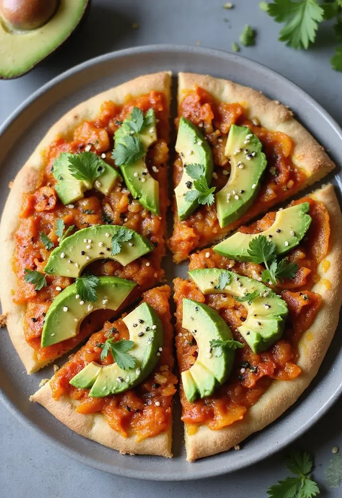 30 Creative Pizza Recipe Ideas You Haven’t Tried Yet 172 30 Creative Pizza Recipe Ideas You Haven’t Tried Yet - 28. Kimchi and Avocado Pizza