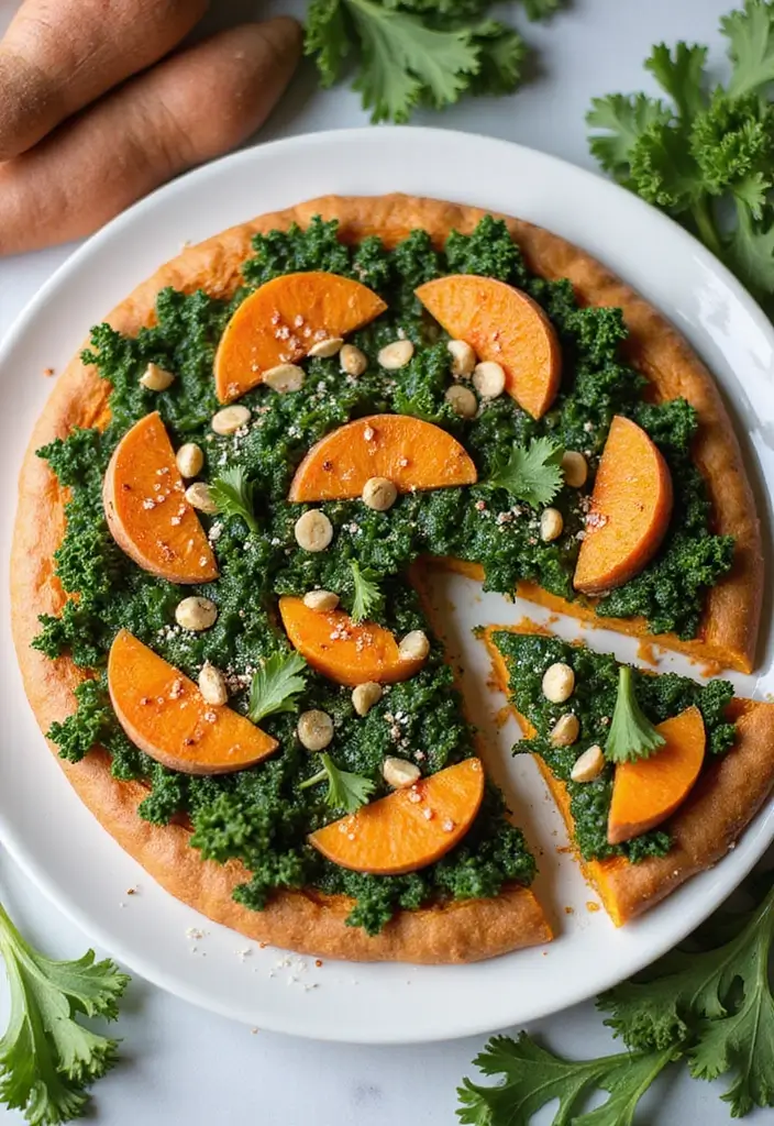 30 Creative Pizza Recipe Ideas You Haven’t Tried Yet 43 30 Creative Pizza Recipe Ideas You Haven’t Tried Yet - 7. Sweet Potato and Kale Pizza