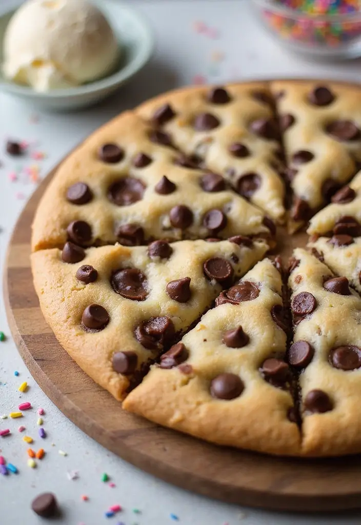 30 Gluten Free Pizza Recipes That Actually Taste Amazing 84 30 Gluten Free Pizza Recipes That Actually Taste Amazing - 14. Chocolate Chip Cookie Gluten Free Pizza
