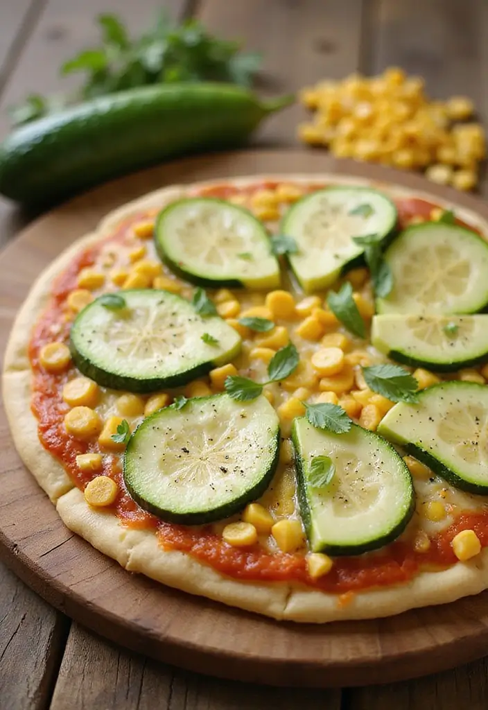 30 Gluten Free Pizza Recipes That Actually Taste Amazing 105 30 Gluten Free Pizza Recipes That Actually Taste Amazing - 17. Zucchini and Corn Gluten Free Pizza