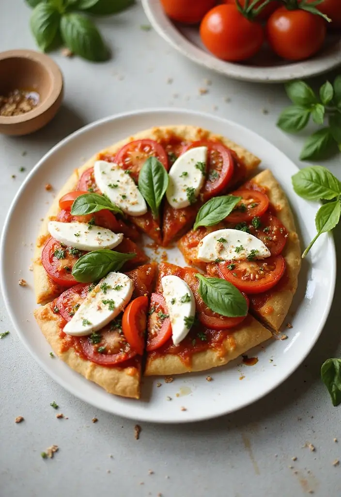 30 Gluten Free Pizza Recipes That Actually Taste Amazing 117 30 Gluten Free Pizza Recipes That Actually Taste Amazing - 19. Caprese Gluten Free Pizza