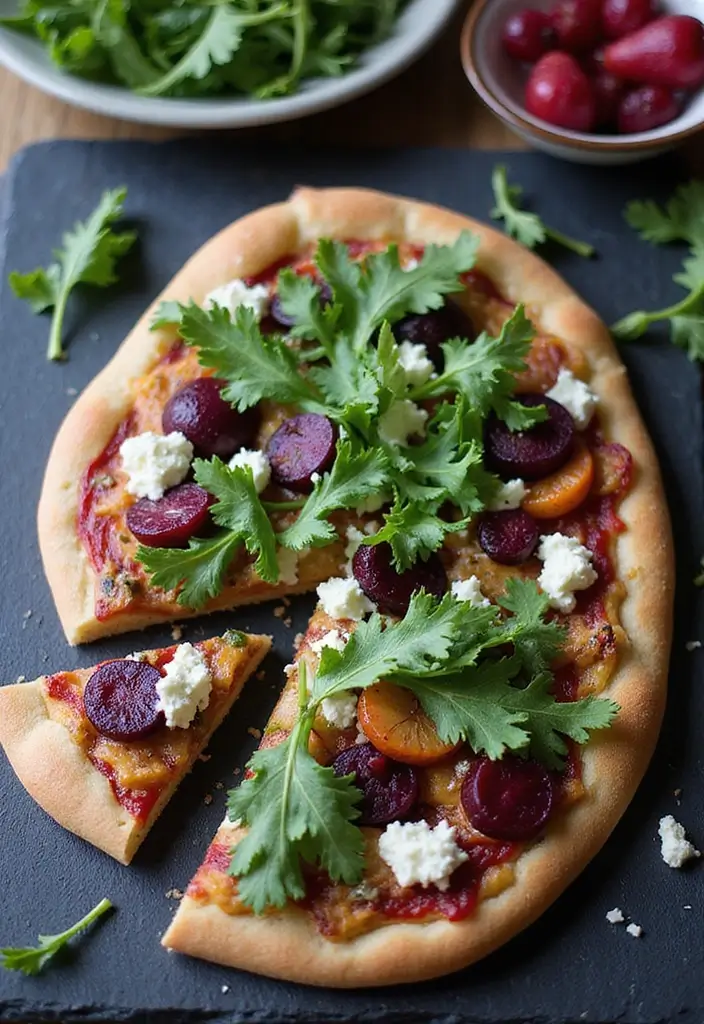30 Gluten Free Pizza Recipes That Actually Taste Amazing 173 30 Gluten Free Pizza Recipes That Actually Taste Amazing - 27. Beet and Goat Cheese Gluten Free Pizza