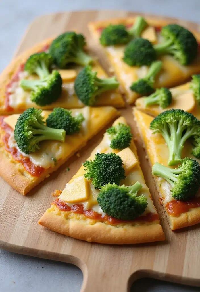 30 Gluten Free Pizza Recipes That Actually Taste Amazing 192 30 Gluten Free Pizza Recipes That Actually Taste Amazing - 30. Broccoli Cheddar Gluten Free Pizza