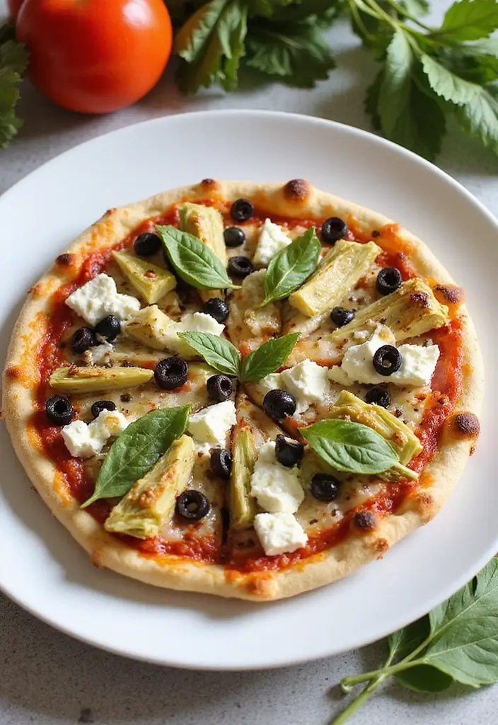 30 Gluten Free Pizza Recipes That Actually Taste Amazing 46 30 Gluten Free Pizza Recipes That Actually Taste Amazing - 8. Mediterranean Gluten Free Pizza