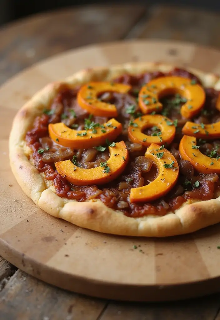 30 Half Baked Harvest Pizza Recipes Full of Flavor and Creativity - 23. Butternut Squash and Caramelized Onion Pizza