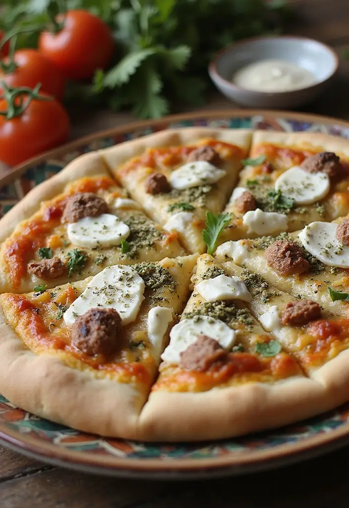 30 Half Baked Harvest Pizza Recipes Full of Flavor and Creativity - 28. Zaatar and Labneh Pizza