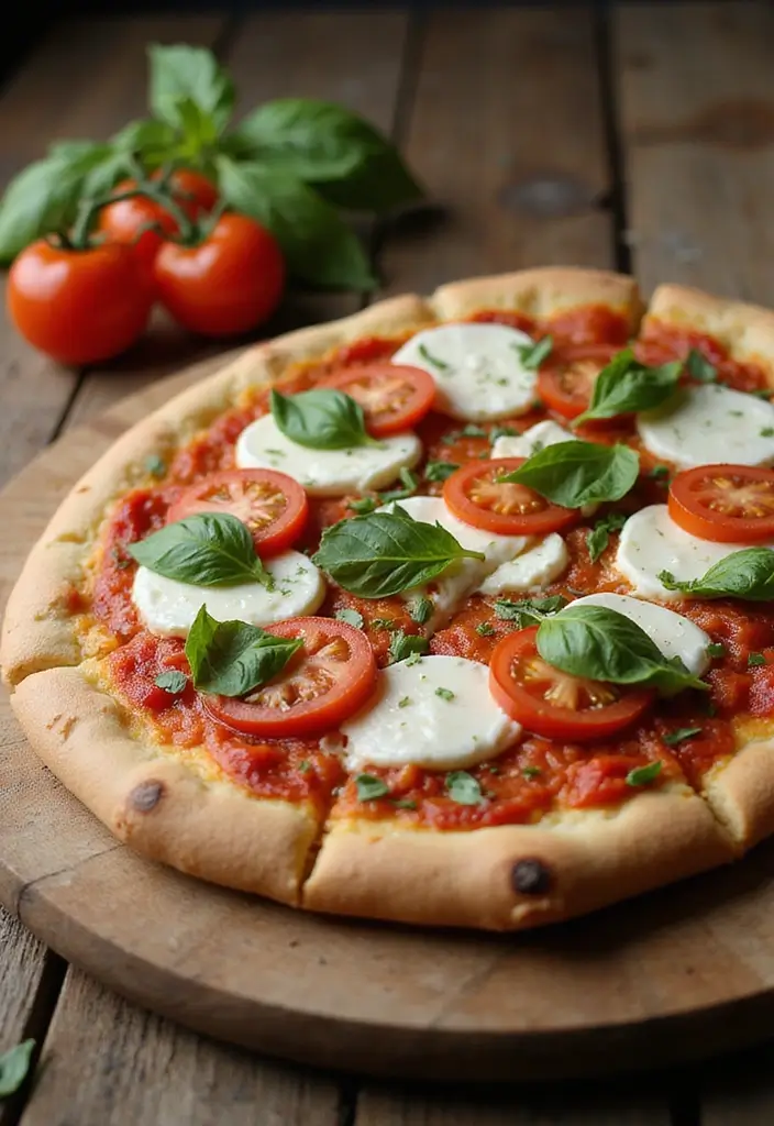 30 Half Baked Harvest Pizza Recipes Full of Flavor and Creativity - 7. Caprese Pizza with Balsamic Glaze