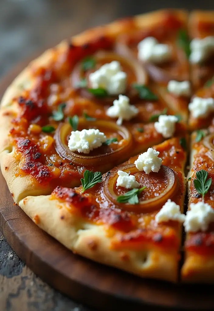 30 Healthy Pizza Recipes That Are Light Yet Delicious 86 30 Healthy Pizza Recipes That Are Light Yet Delicious - 14. Caramelized Onion and Goat Cheese Pizza