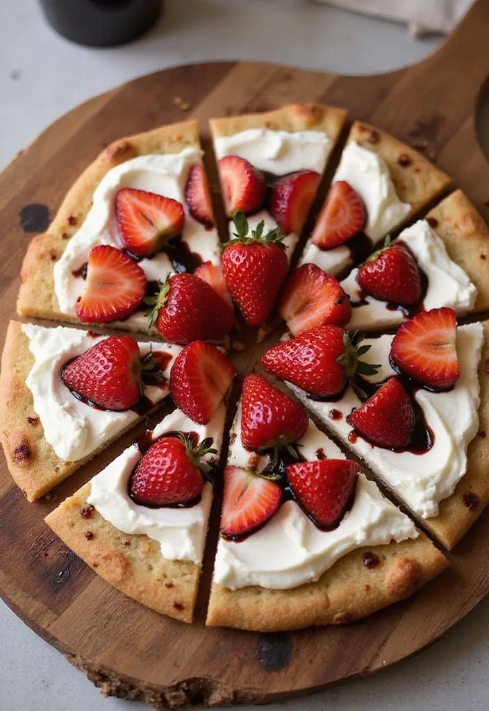 30 Healthy Pizza Recipes That Are Light Yet Delicious 93 30 Healthy Pizza Recipes That Are Light Yet Delicious - 15. Strawberry Balsamic Pizza