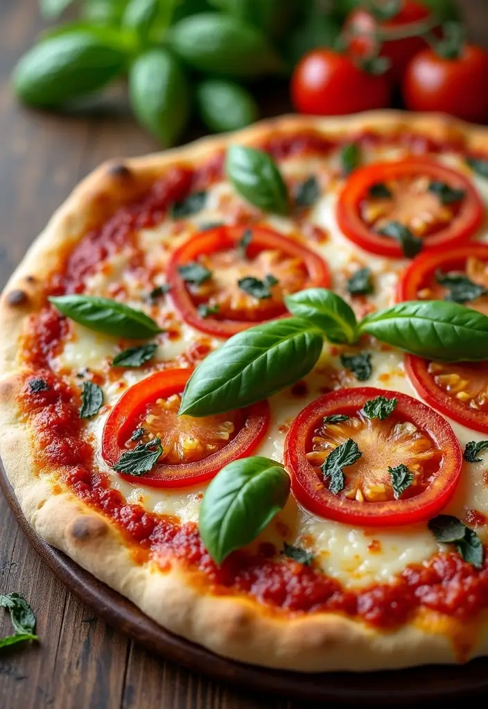 30 Healthy Pizza Recipes That Are Light Yet Delicious 15 30 Healthy Pizza Recipes That Are Light Yet Delicious - 3. Whole Wheat Margherita Pizza
