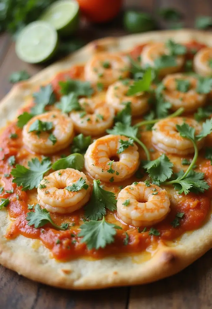 30 Keto Tortilla Pizza Recipes That Are Low Carb and Satisfying 159 30 Keto Tortilla Pizza Recipes That Are Low Carb and Satisfying - 25. Cilantro Lime Shrimp Tortilla Pizza