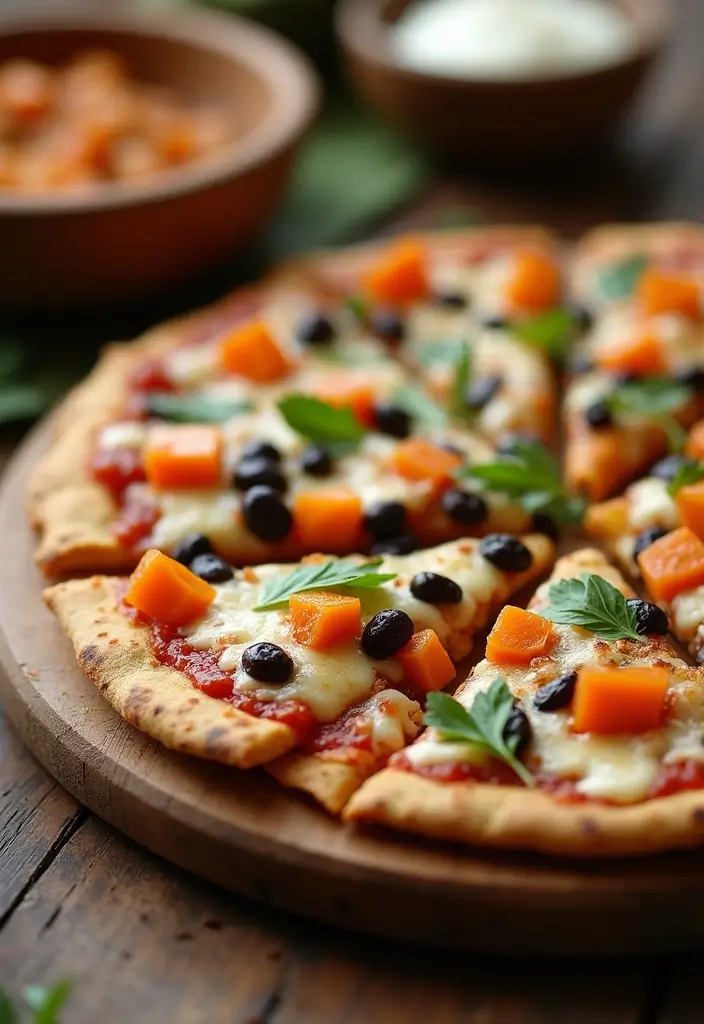 30 Keto Tortilla Pizza Recipes That Are Low Carb and Satisfying 173 30 Keto Tortilla Pizza Recipes That Are Low Carb and Satisfying - 27. Sweet Potato and Black Bean Tortilla Pizza