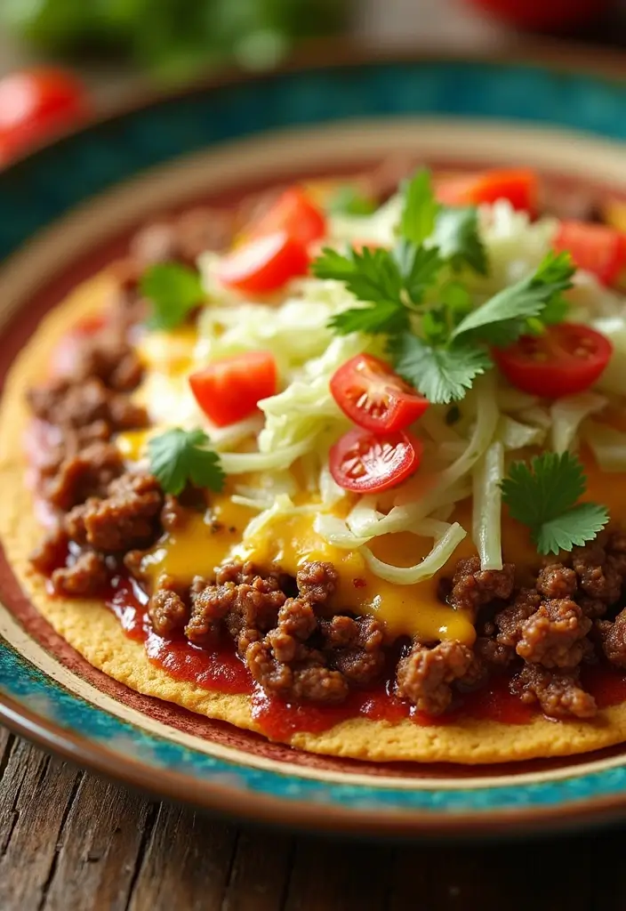 30 Keto Tortilla Pizza Recipes That Are Low Carb and Satisfying 53 30 Keto Tortilla Pizza Recipes That Are Low Carb and Satisfying - 9. Taco Tortilla Pizza