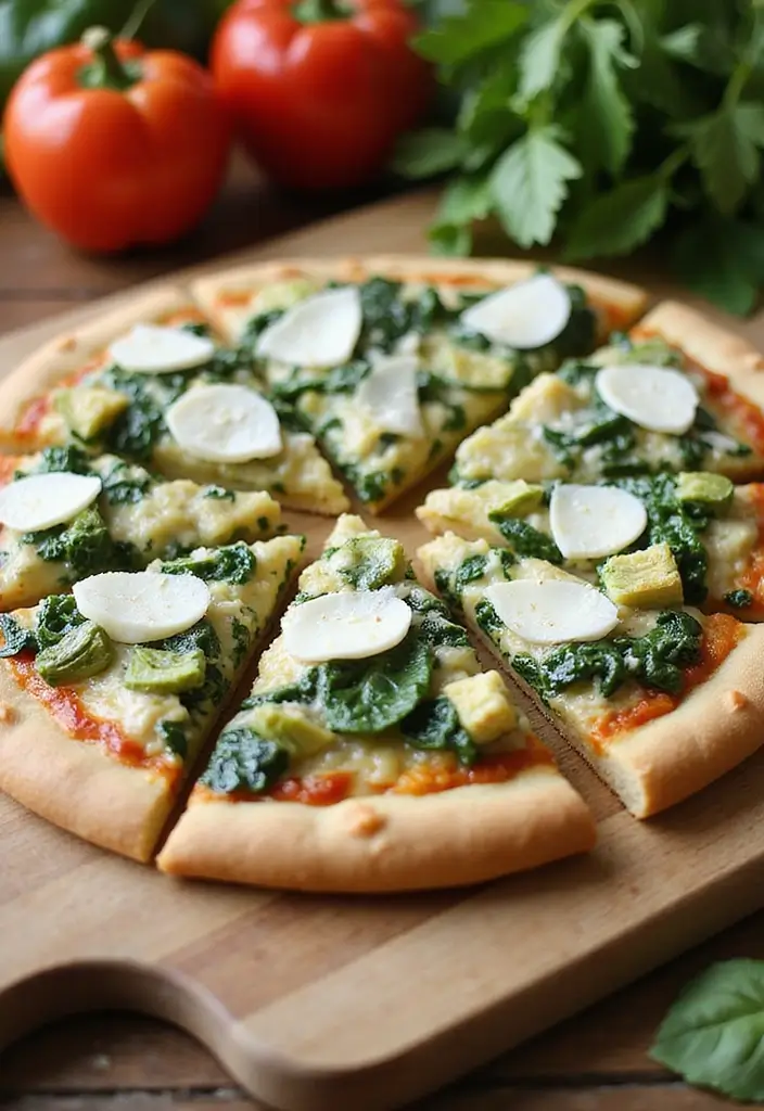 30 Kraft Pizza Kit Recipes for Family-Friendly Meals 61 30 Kraft Pizza Kit Recipes for Family-Friendly Meals - 11. Spinach & Artichoke Pizza