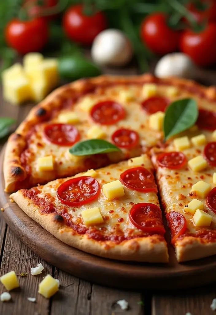 30 Kraft Pizza Kit Recipes for Family-Friendly Meals 6 30 Kraft Pizza Kit Recipes for Family-Friendly Meals - 2. Pepperoni & Pineapple Twist