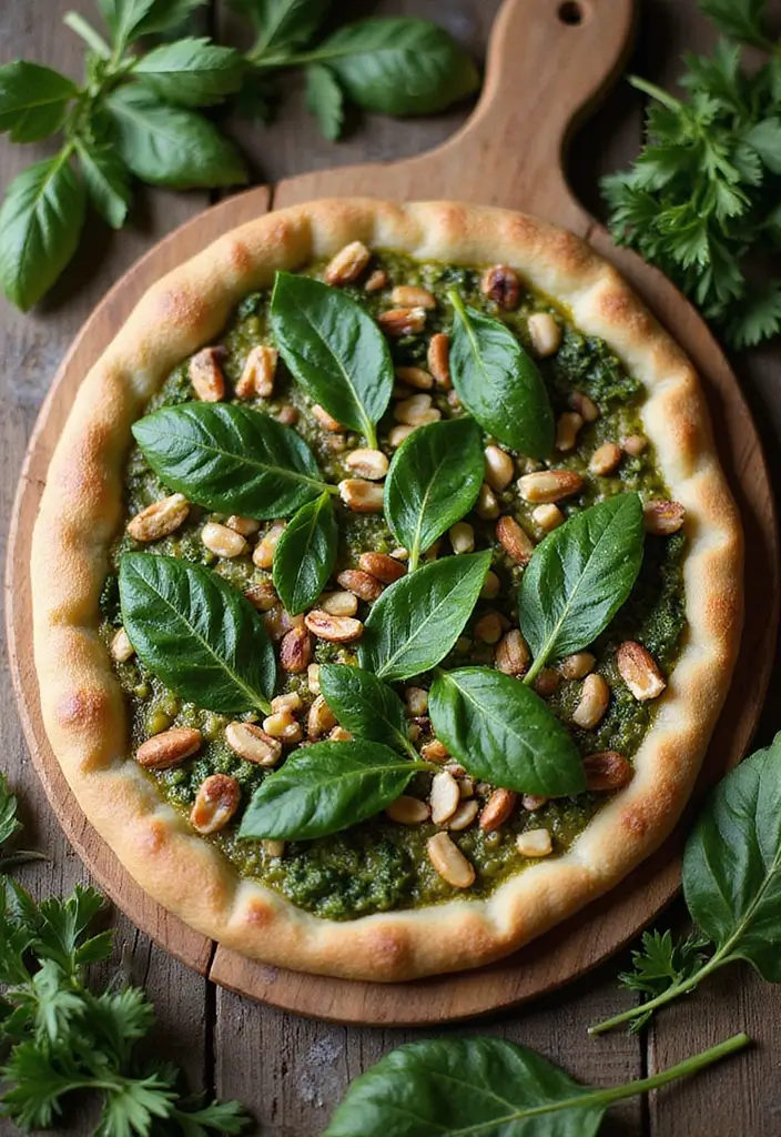 30 Kraft Pizza Kit Recipes for Family-Friendly Meals 182 30 Kraft Pizza Kit Recipes for Family-Friendly Meals - 30. Nutty Pesto & Spinach Pizza