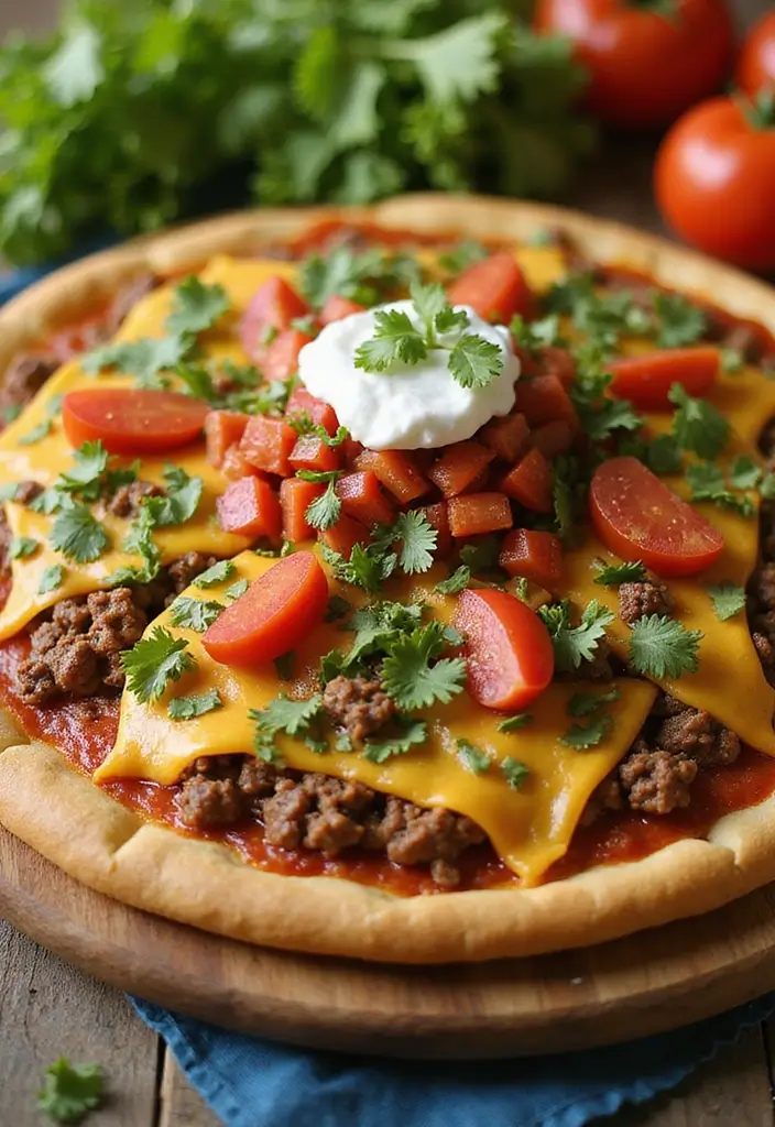 30 Kraft Pizza Kit Recipes for Family-Friendly Meals 35 30 Kraft Pizza Kit Recipes for Family-Friendly Meals - 7. Taco Pizza