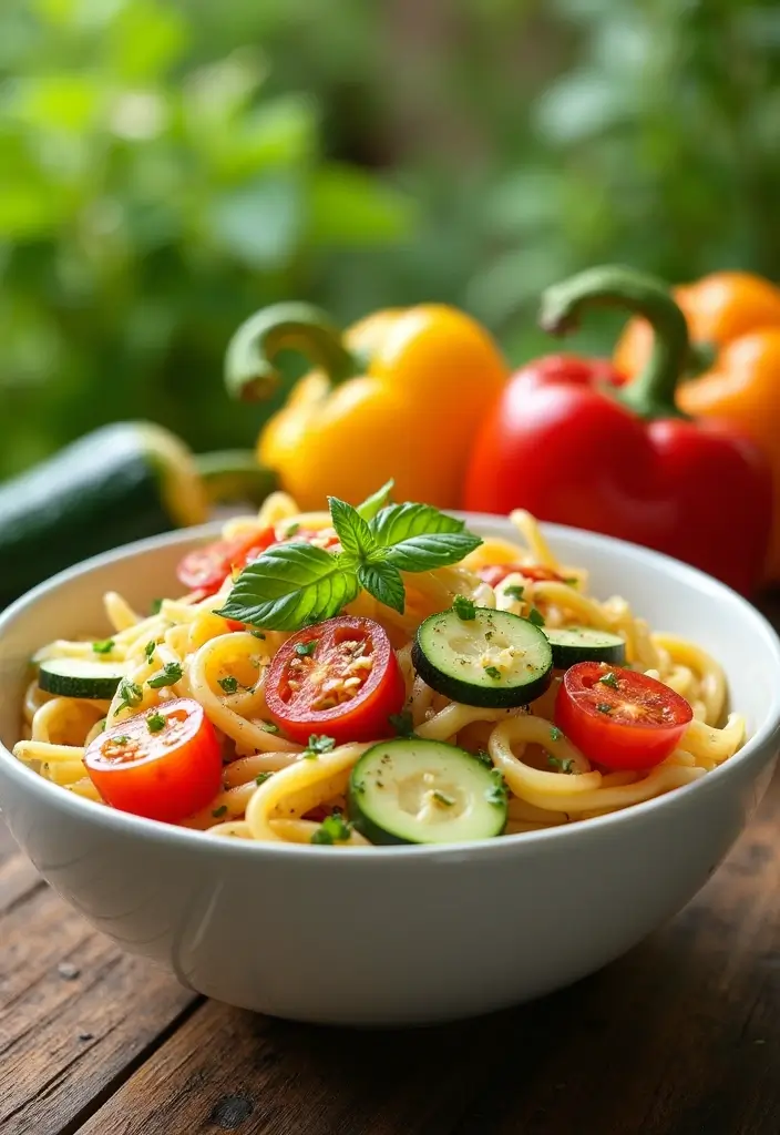 30 Pizza Pasta Salad Recipes for Summer Gatherings 83 30 Pizza Pasta Salad Recipes for Summer Gatherings - 13. Summer Veggie Pizza Pasta Salad
