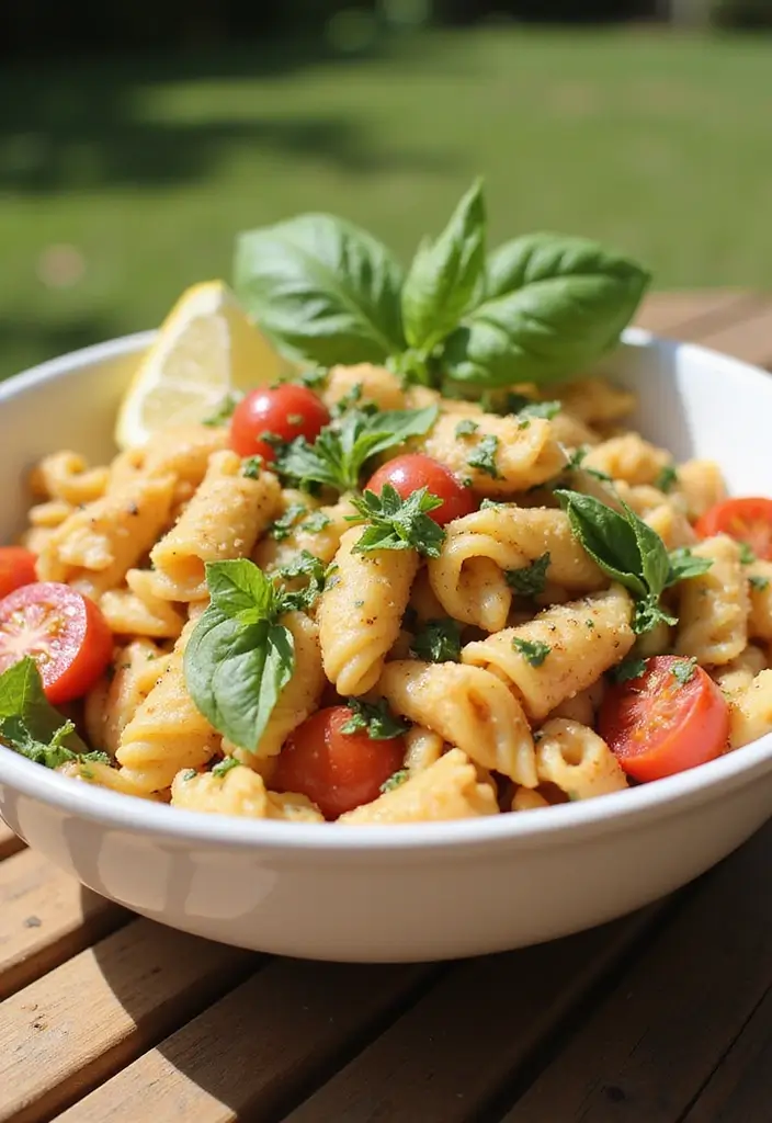 30 Pizza Pasta Salad Recipes for Summer Gatherings 90 30 Pizza Pasta Salad Recipes for Summer Gatherings - 14. Lemon Basil Pizza Pasta Salad