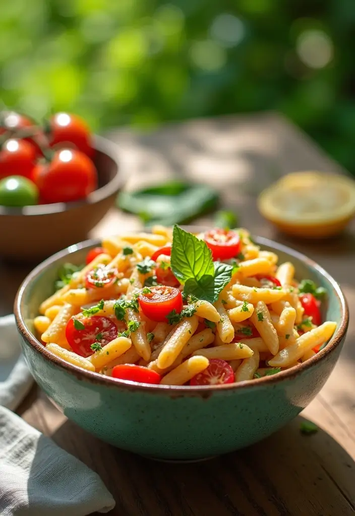 30 Pizza Pasta Salad Recipes for Summer Gatherings 112 30 Pizza Pasta Salad Recipes for Summer Gatherings - 18. Vegan Pizza Pasta Salad