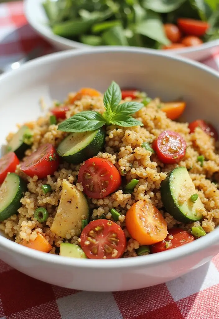 30 Pizza Pasta Salad Recipes for Summer Gatherings 131 30 Pizza Pasta Salad Recipes for Summer Gatherings - 21. Mediterranean Quinoa Pizza Pasta Salad